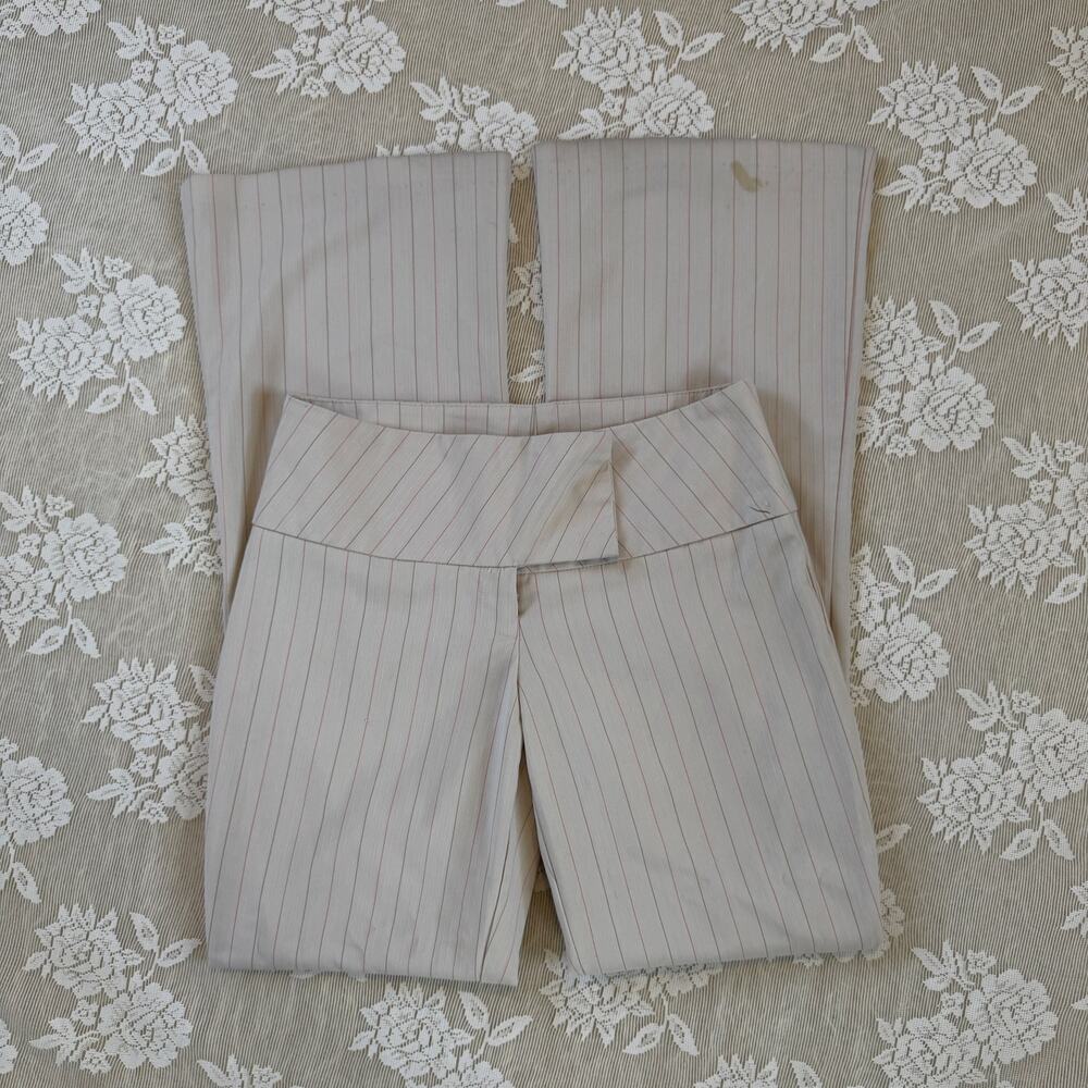 Vintage Y2K Lipsy Low Rise Pinstripe Pants Size 7